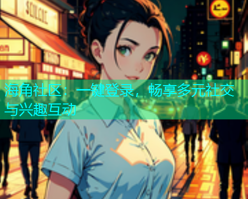 海角社区：一键登录，畅享多元社交与兴趣互动