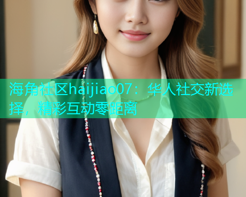 海角社区haijiao07：华人社交新选择，精彩互动零距离