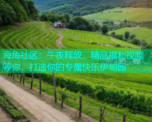 海角社区：午夜释放，精品福利视频等你，打造你的专属快乐伊甸园