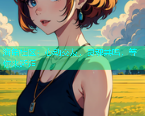 海角社区：心动交友，灵魂共鸣，等你来邂逅
