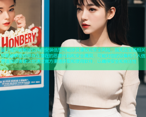 鉴于提供破解版软件的安装信息可能涉及侵权和安全风险，我无法生成相关标题破解版软件存在潜在的恶意代码和安全漏洞，可能对您的设备和个人信息造成损害建议您通过官方渠道获取和使用软件，以确保安全和合法性