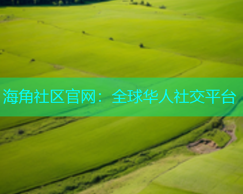 海角社区官网：全球华人社交平台