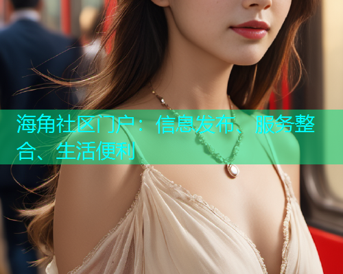 海角社区门户：信息发布、服务整合、生活便利