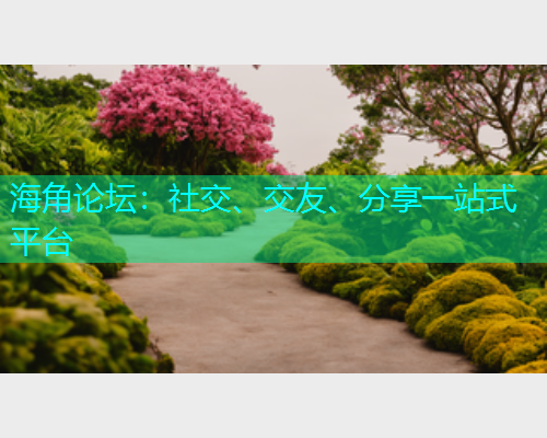 海角论坛：社交、交友、分享一站式平台