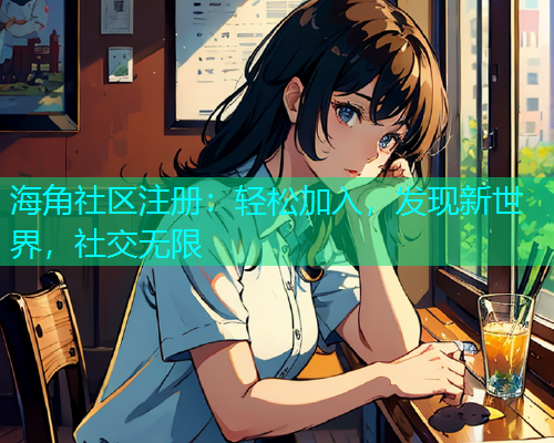 海角社区注册：轻松加入，发现新世界，社交无限