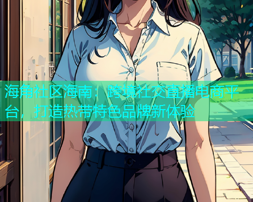 海角社区海南：跨境社交直播电商平台，打造热带特色品牌新体验