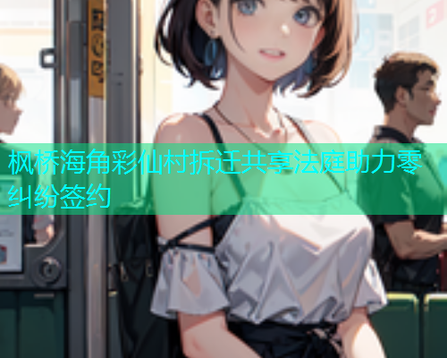 枫桥海角彩仙村拆迁共享法庭助力零纠纷签约 枫桥海角彩仙村拆迁共享法庭助力零纠纷签约