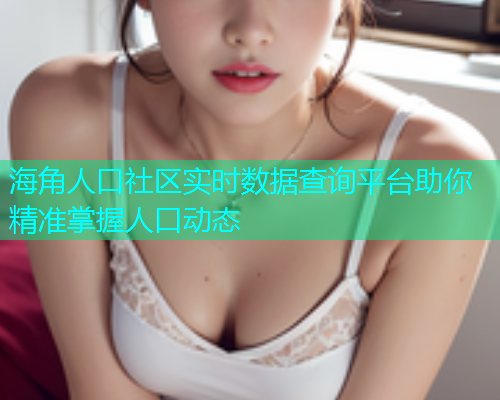 海角人口社区实时数据查询平台助你精准掌握人口动态